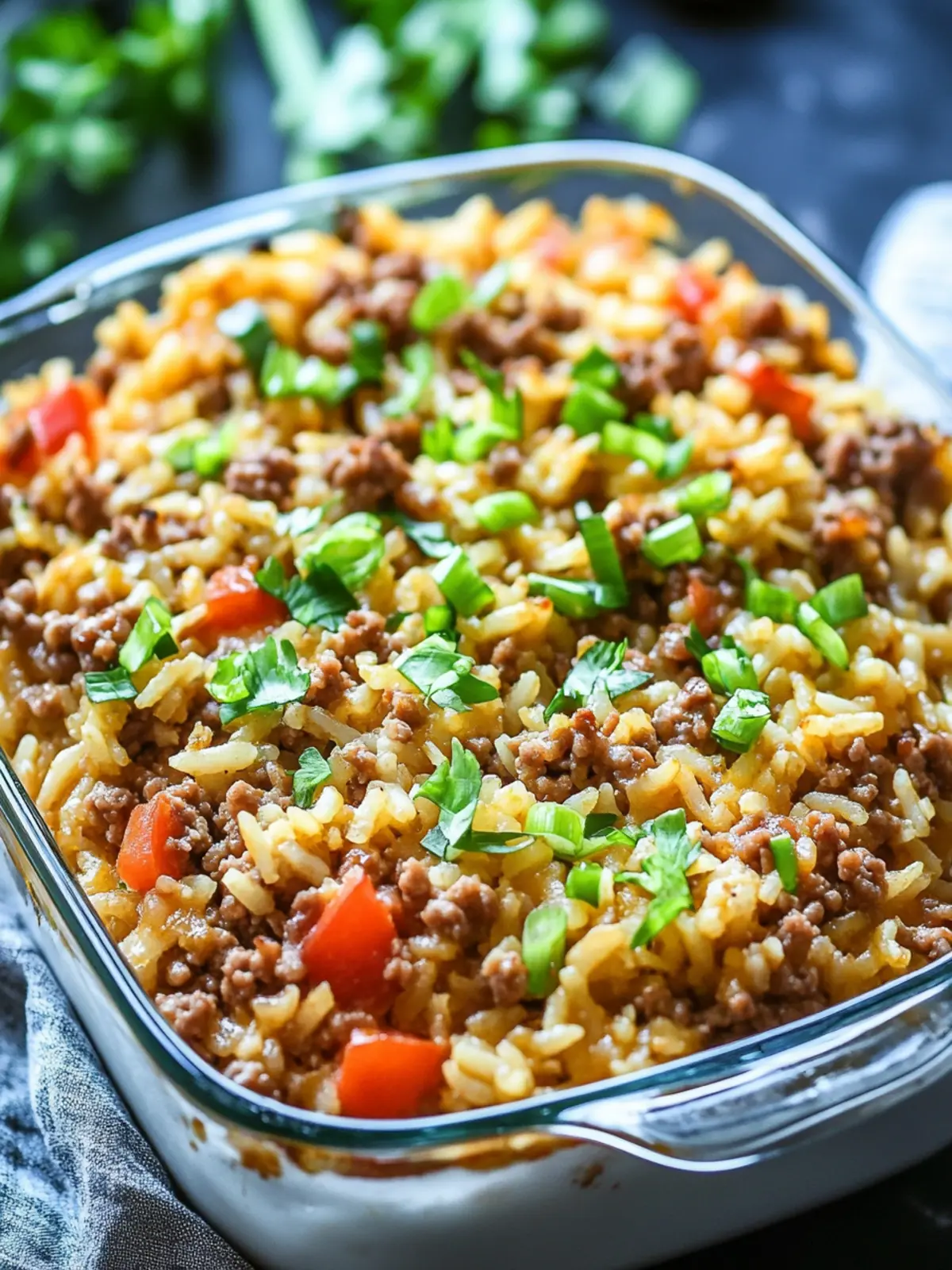 Delicious Hamburger & Rice Casserole for Busy Weeknights 4 Hamburger & Rice Casserole