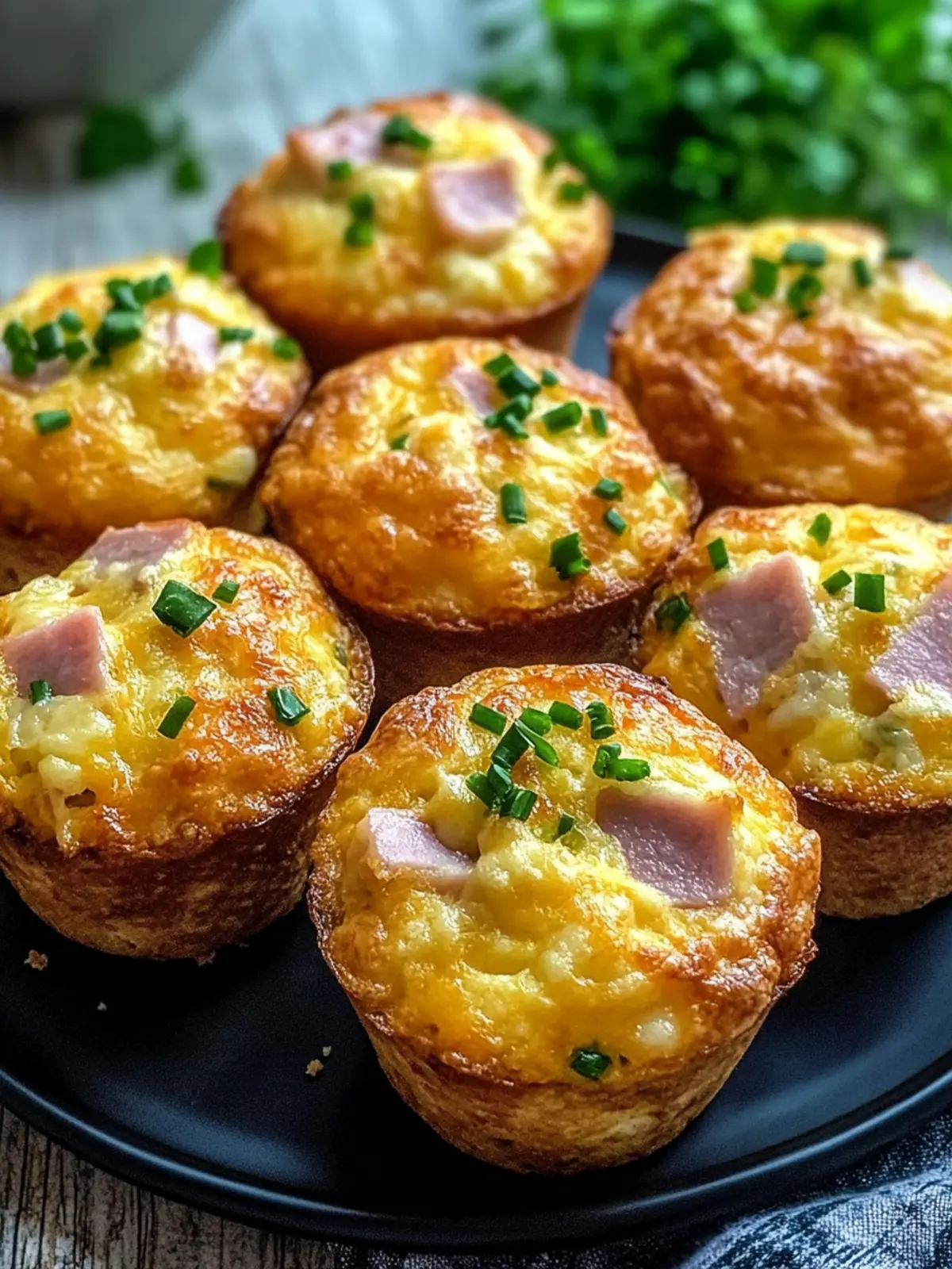 Delicious Ham and Cheese Muffins: Easy Breakfast Game Changer 2 Ham and Cheese Muffins