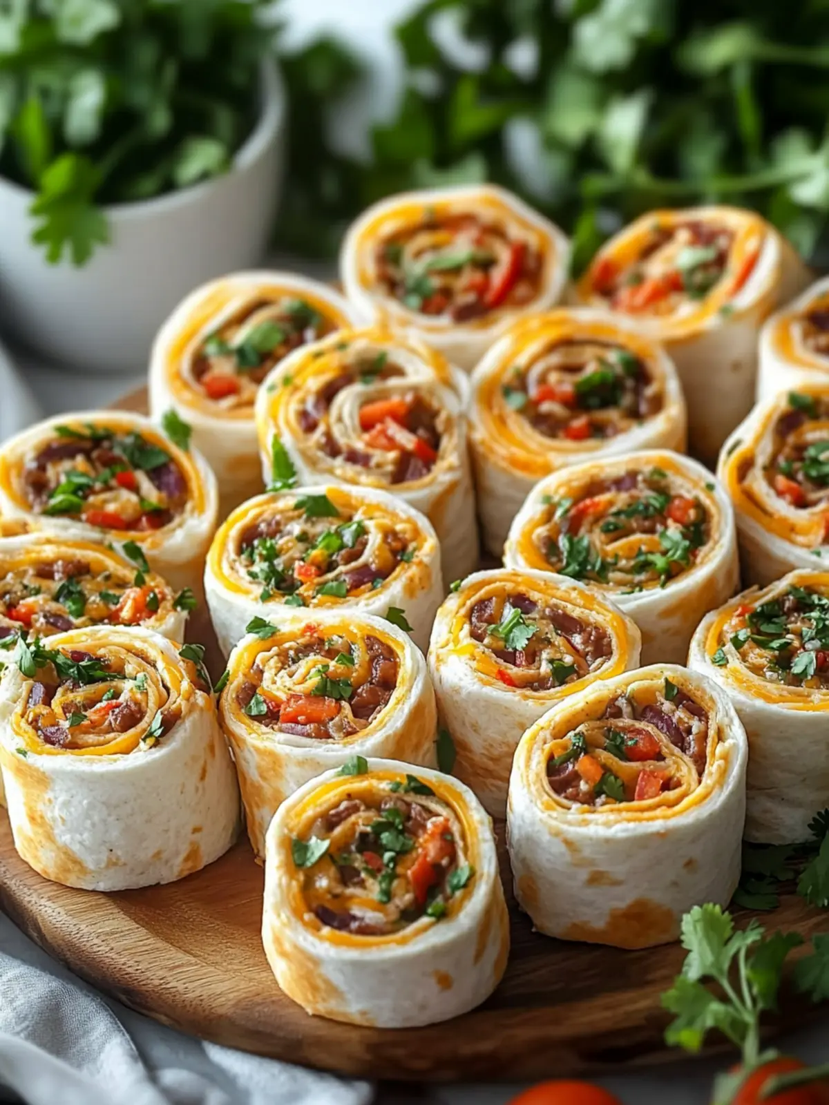 Flavor-Packed Mexican Fiesta Pinwheels for Effortless Fun! 4 Mexican Fiesta Pinwheels
