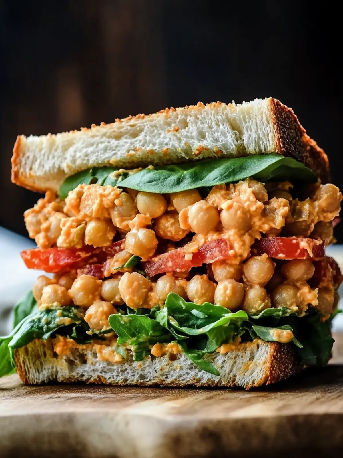 Vegan Buffalo Chickpea Salad Sandwich for Quick, Spicy Bliss 2 Vegan Buffalo Chickpea Salad Sandwich