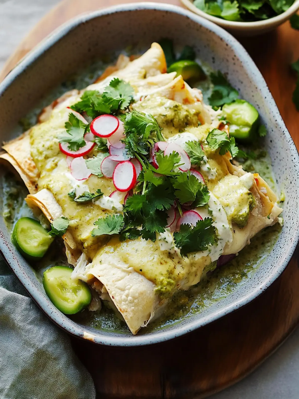 Savory Enchiladas Suizas to Delight Your Taste Buds! 3 Enchiladas Suizas