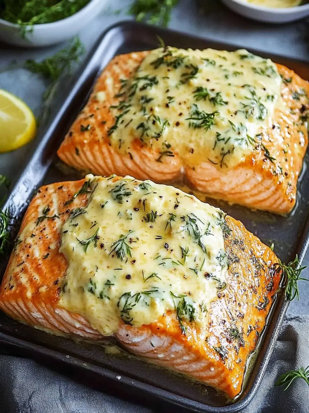 Boursin Baked Salmon: A Flavorful Twist on Easy Dinner 3 Boursin Baked Salmon