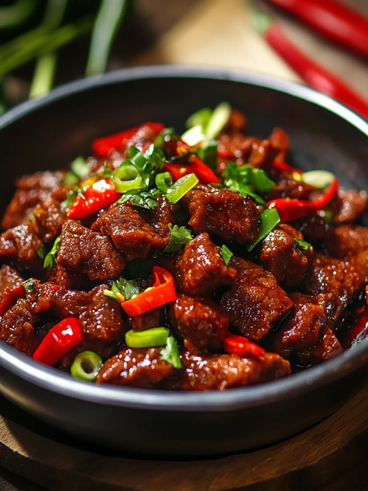 Crispy Chilli Beef: Your New Favorite Quick Dinner Delight 4 Crispy Chilli Beef
