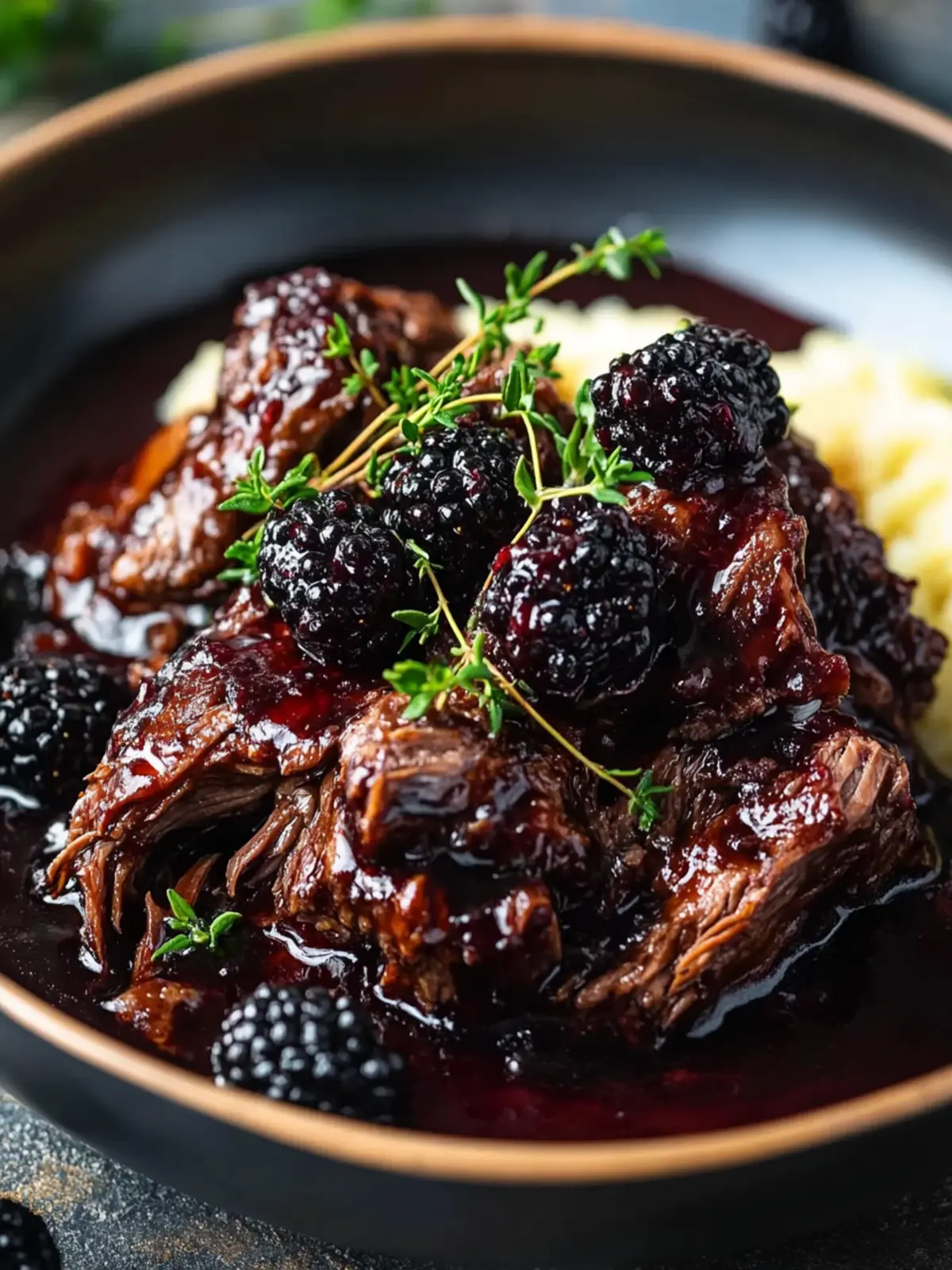 Slow Cooker Blackberry Balsamic Beef for Ultimate Comfort 5 Slow Cooker Blackberry Balsamic Beef