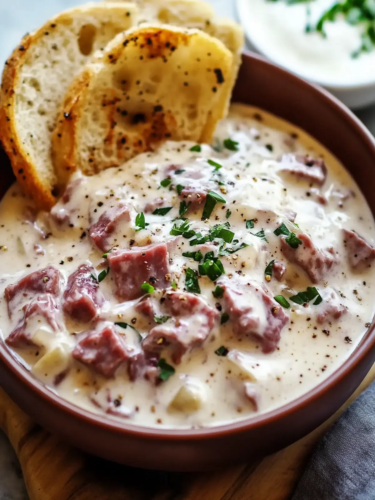 Creamed Chipped Beef: Comfort Food in Just 20 Minutes 3 Creamed Chipped Beef