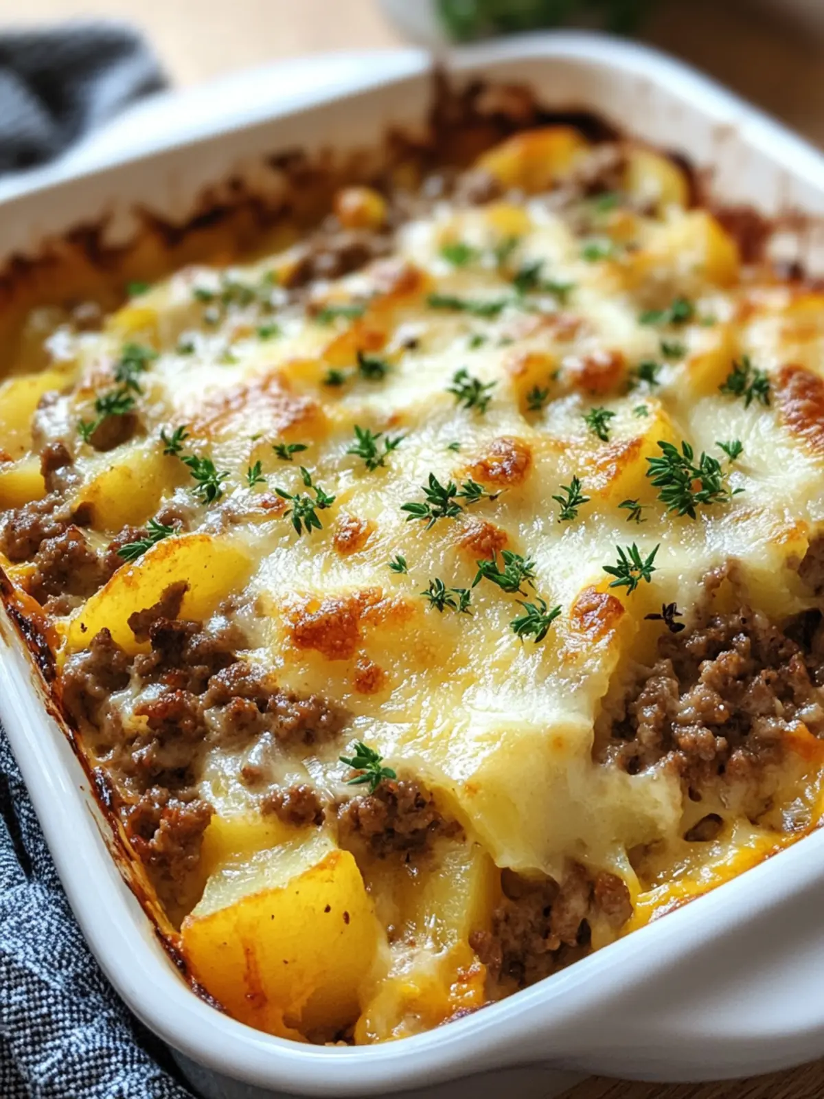 Easy Hamburger & Potato Casserole: A Family Favorite Dish 5 Easy Hamburger & Potato Casserole