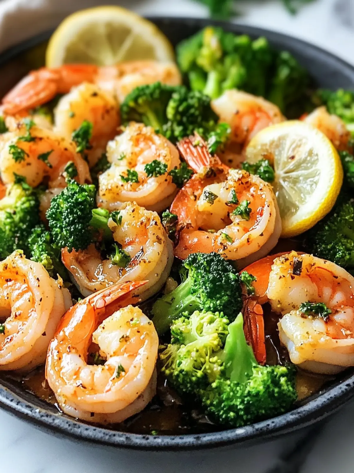Healthy Garlic Butter Shrimp and Broccoli in 30 Minutes! 5 Healthy Garlic Butter Shrimp and Broccoli