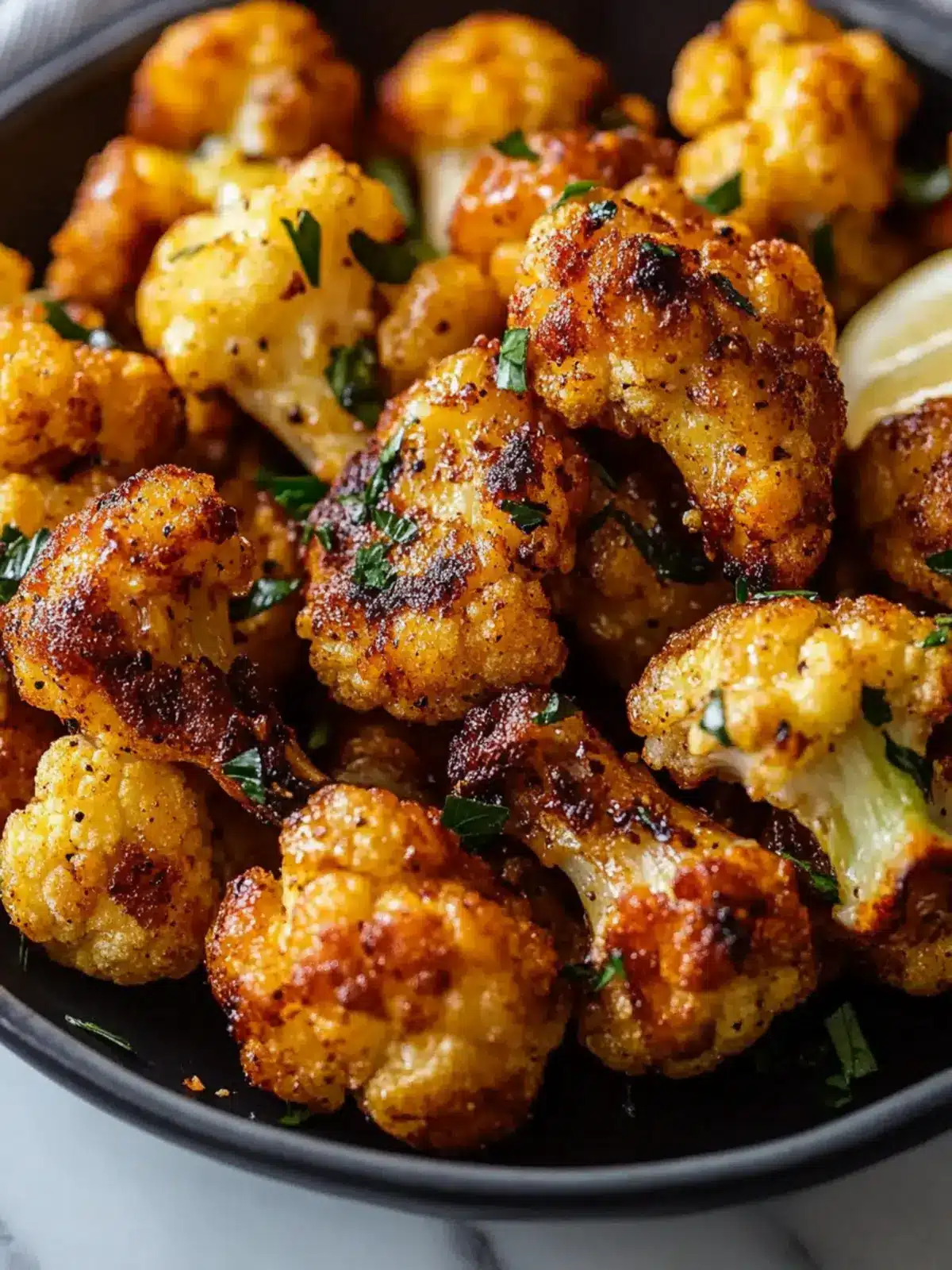 Zesty Lemon Pepper Cauliflower Wings Recipe You’ll Love 4 Lemon Pepper Cauliflower Wings Recipe