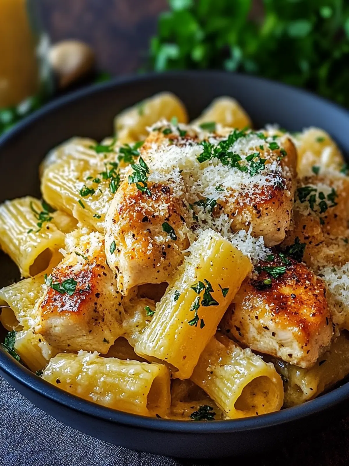 Garlic Butter Chicken with Rigatoni and Parmesan in 30 Minutes 5 Garlic Butter Chicken with Rigatoni and Parmesan