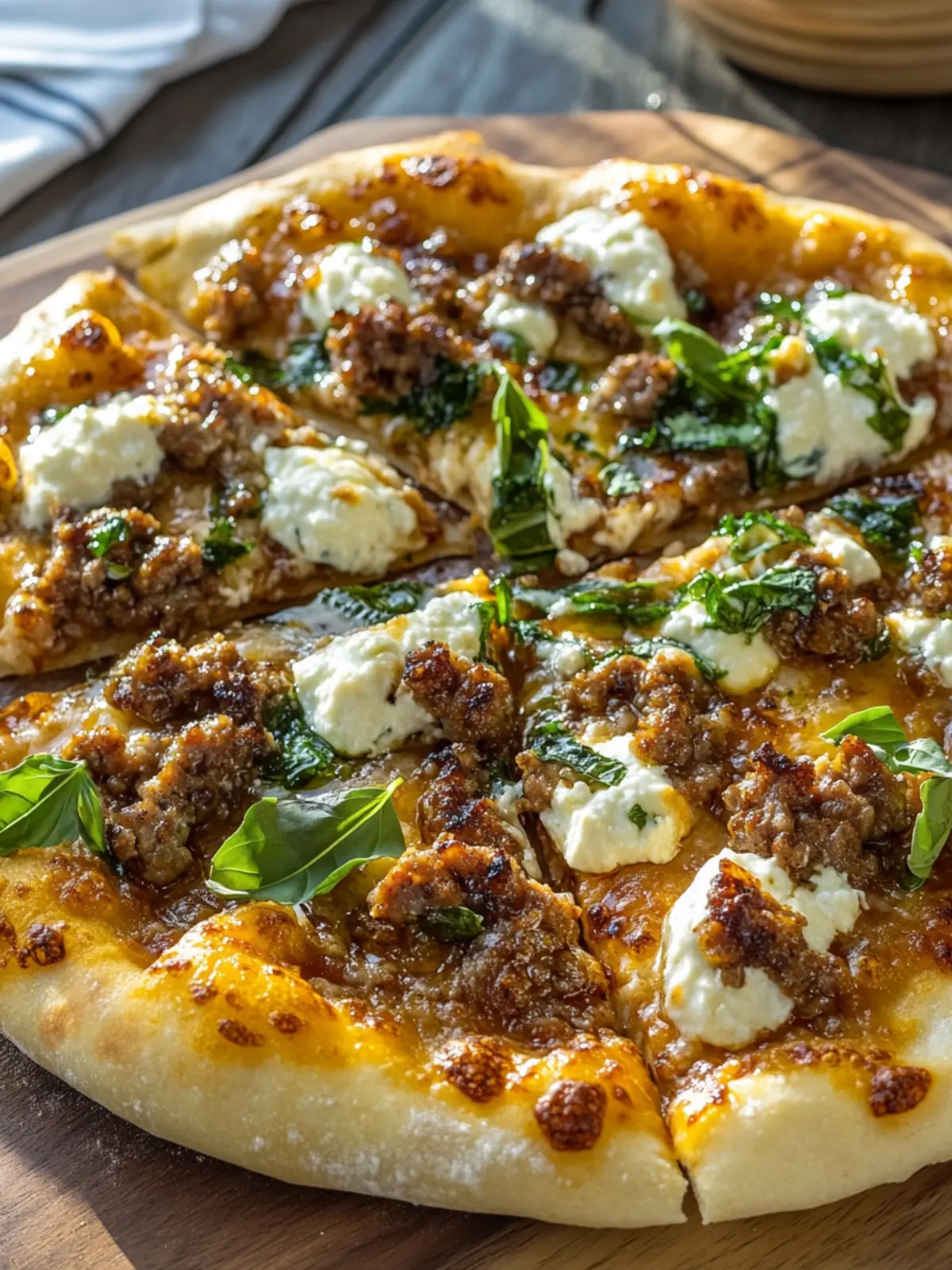 Sausage Ricotta Honey Hot Pizza: 5 Steps to Sweet-Heat Bliss 5 Sausage Ricotta Honey Hot Pizza in 5 Easy Steps for the Ultimate Sweet-Heat Slice