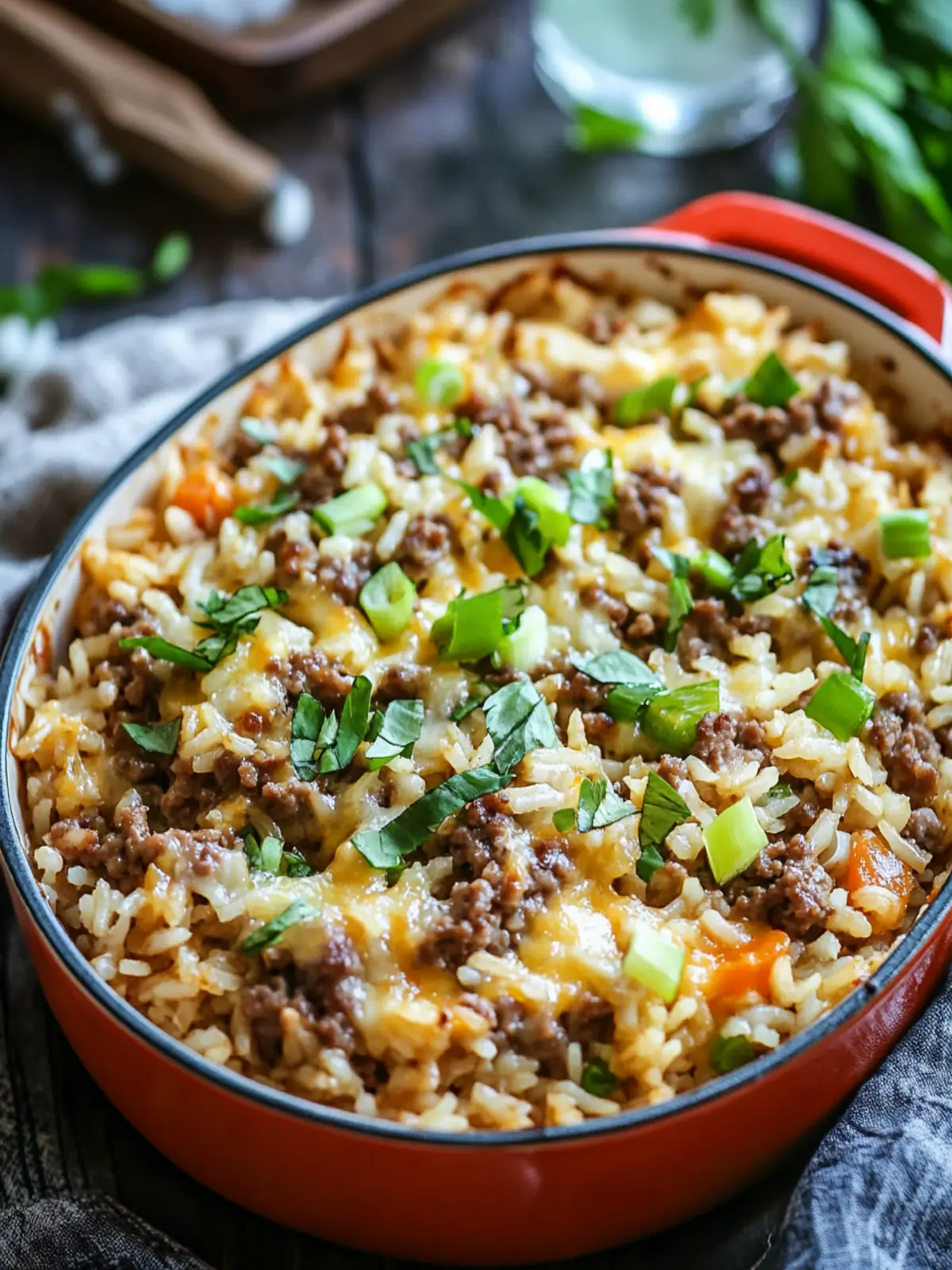 Delicious Hamburger & Rice Casserole for Busy Weeknights 5 Hamburger & Rice Casserole