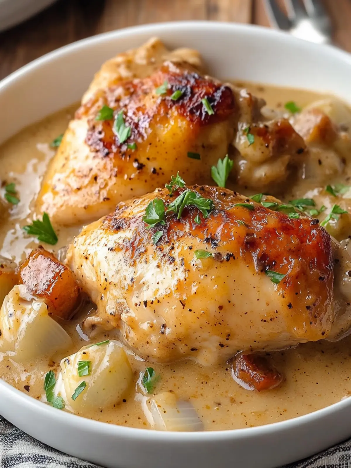 Rich And Creamy Cajun Smothered Chicken Recipe to Savor 3 Rich And Creamy Cajun Smothered Chicken Recipe With Gravy
