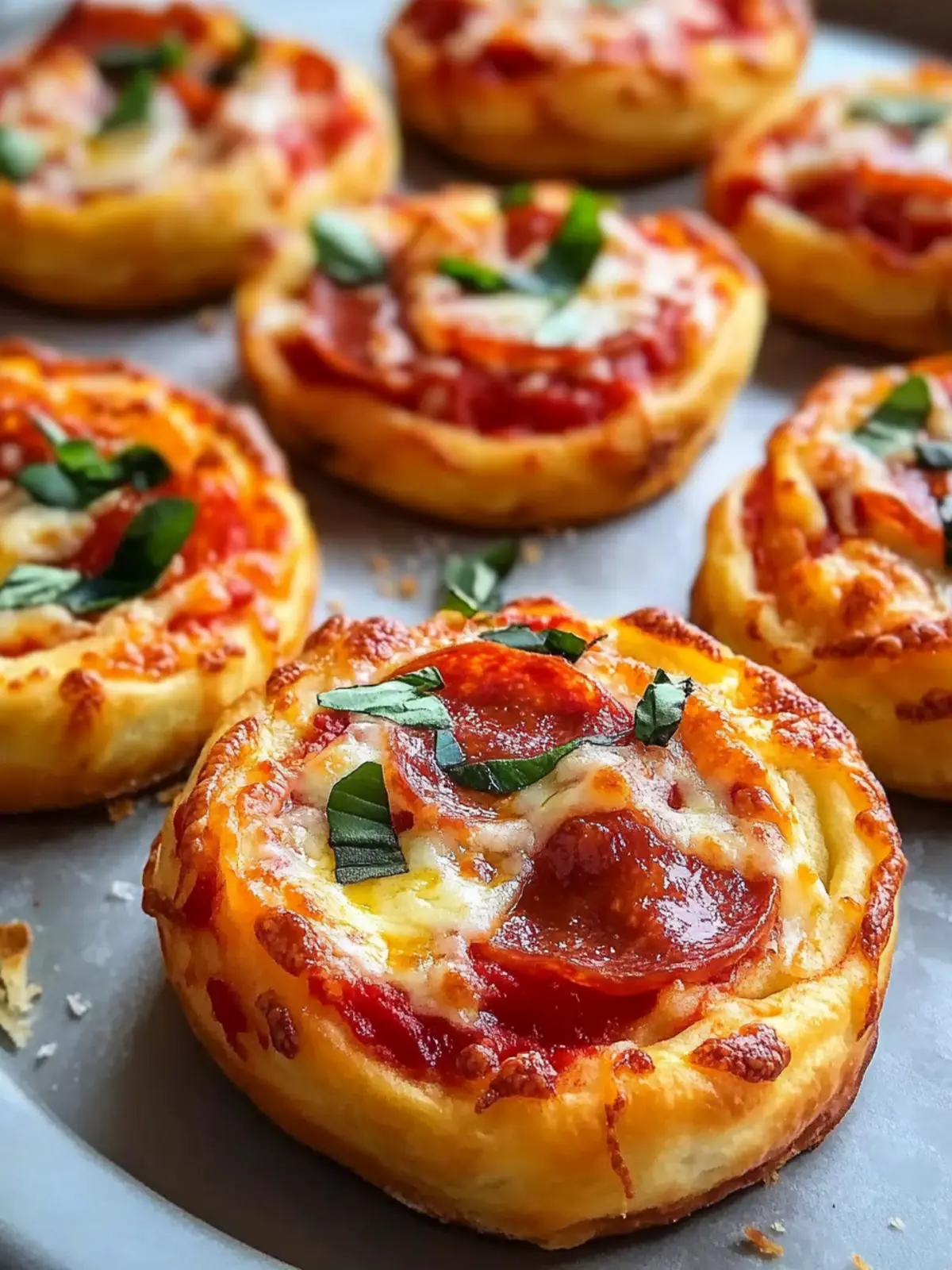 Mini Deep Dish Crescent Roll Pizzas Everyone Will Love 2 Mini Deep Dish Crescent Roll Pizzas