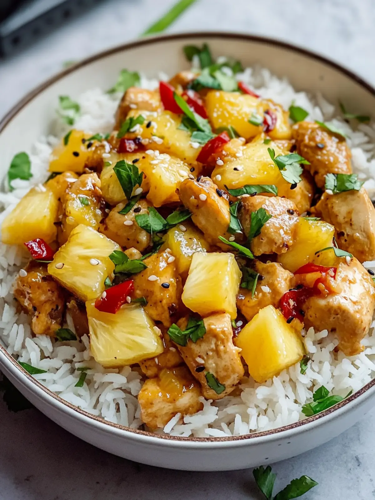 Pineapple Chicken & Rice: Your New Favorite One-Pan Wonder 2 Pineapple Chicken & Rice