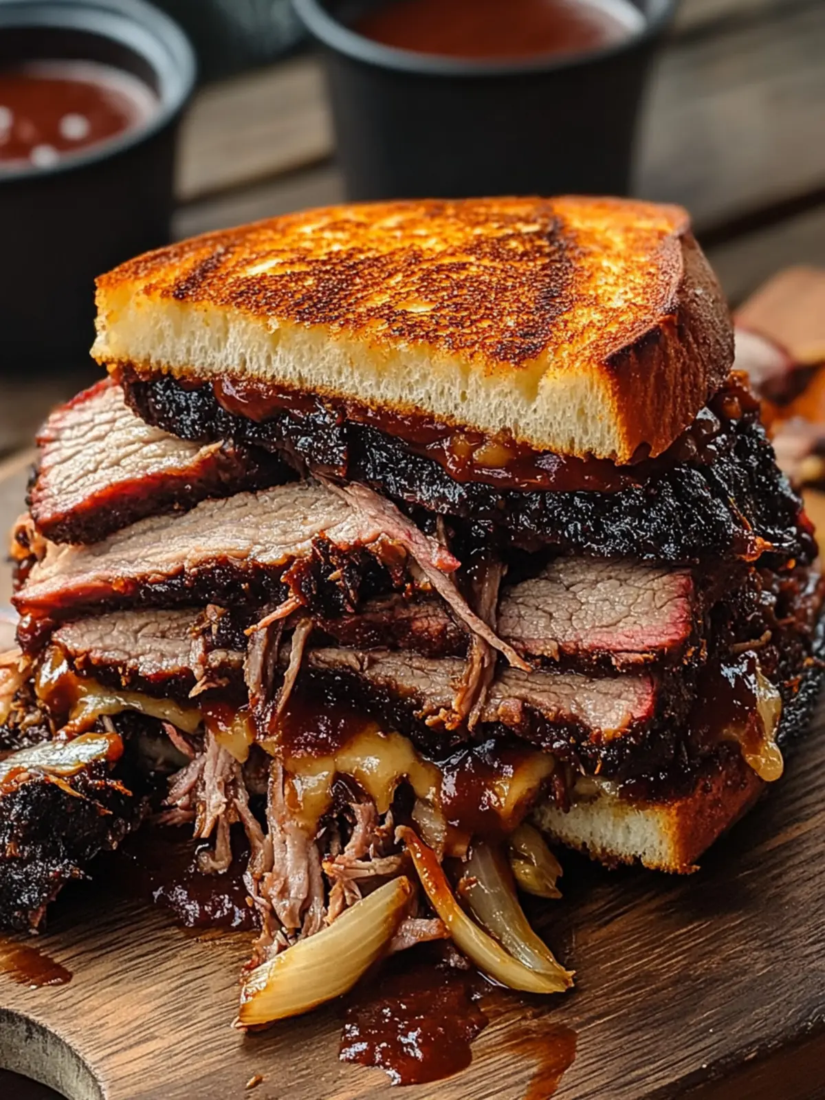 Savory BBQ Brisket Melts: Your New Favorite Comfort Food! 4 BBQ Brisket Melts