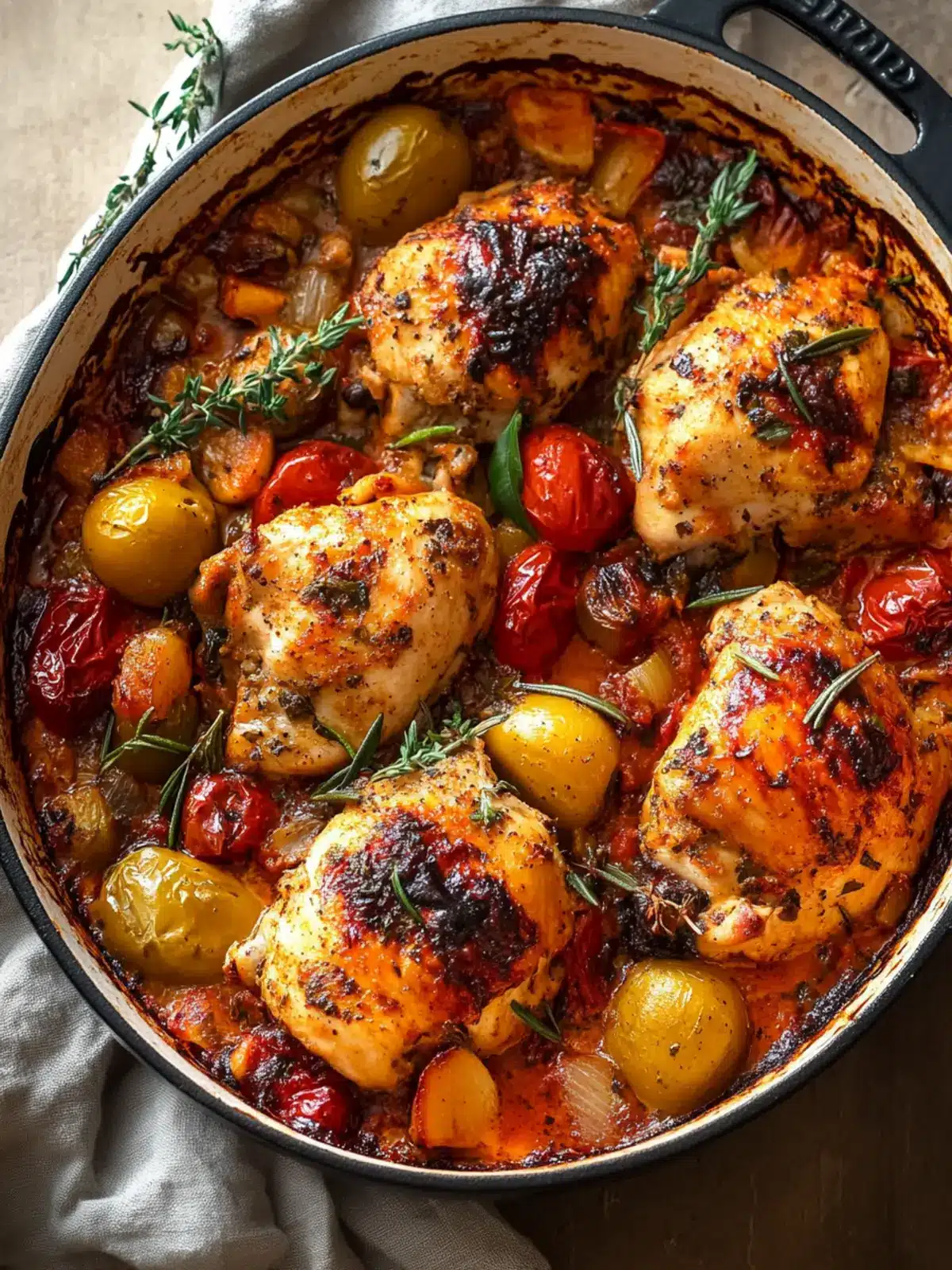 Delicious Spanish Chicken Bake: One-Pan Comfort Food Magic 3 Spanish Chicken Bake