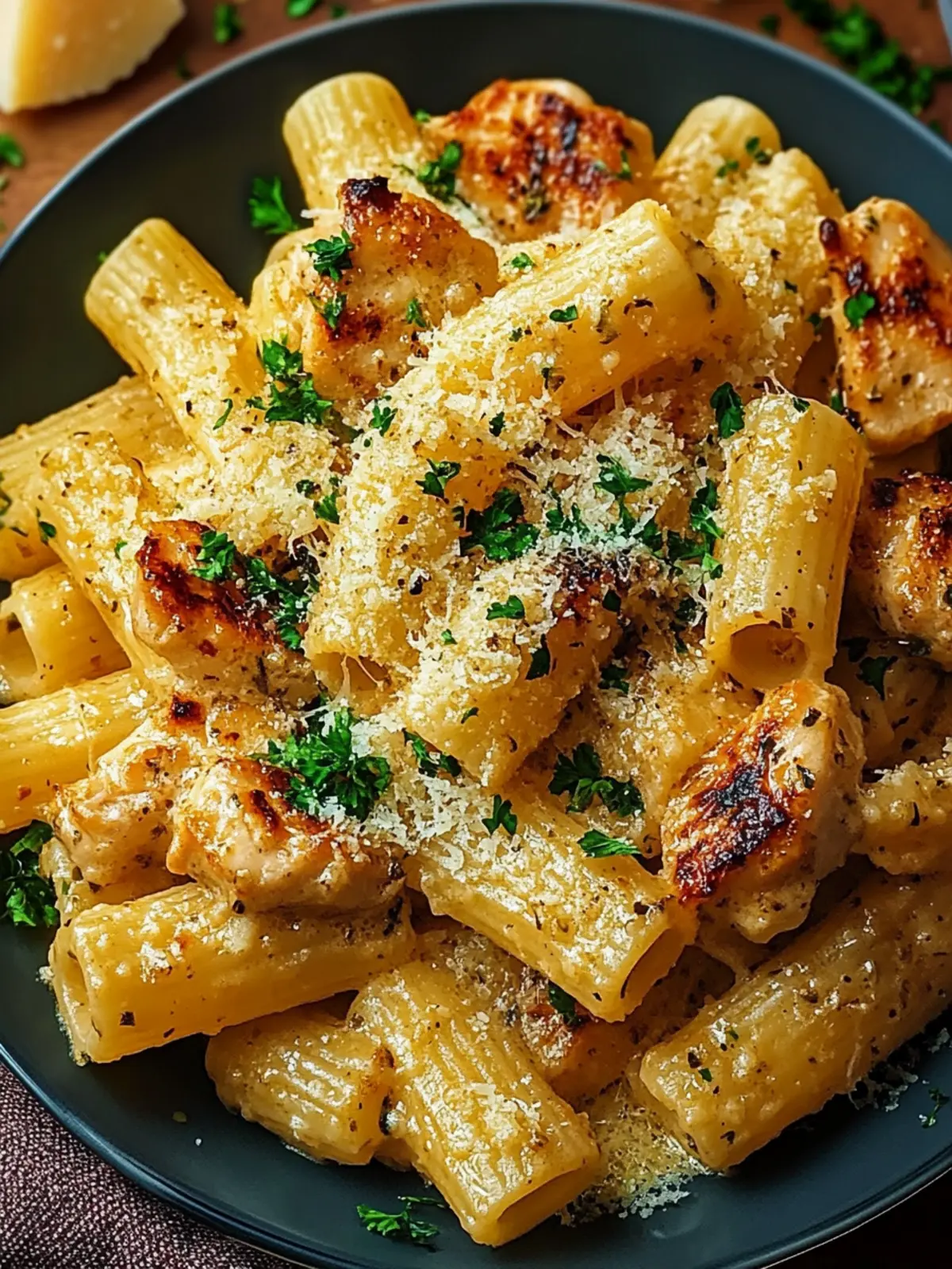 Garlic Butter Chicken with Rigatoni and Parmesan in 30 Minutes 4 Garlic Butter Chicken with Rigatoni and Parmesan