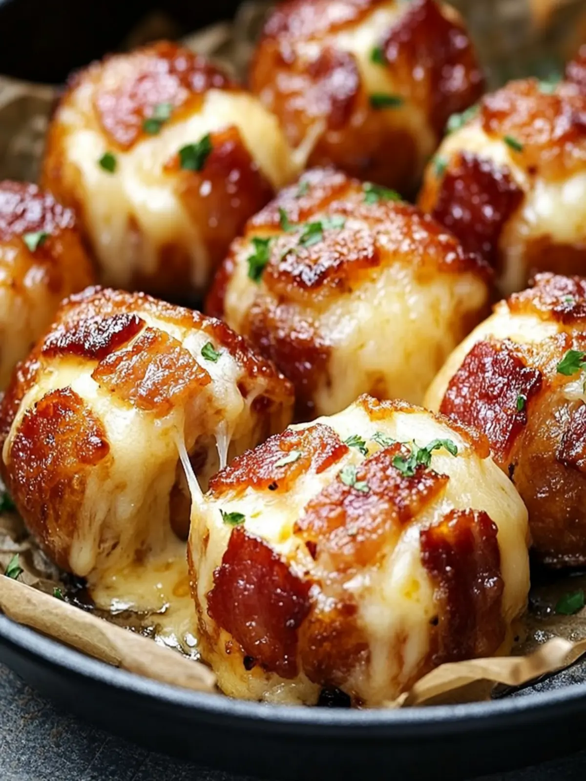 Gooey Bacon Cheese Bombs – Low Carb Perfection Await! 3 Bacon Cheese Bombs – Low Carb