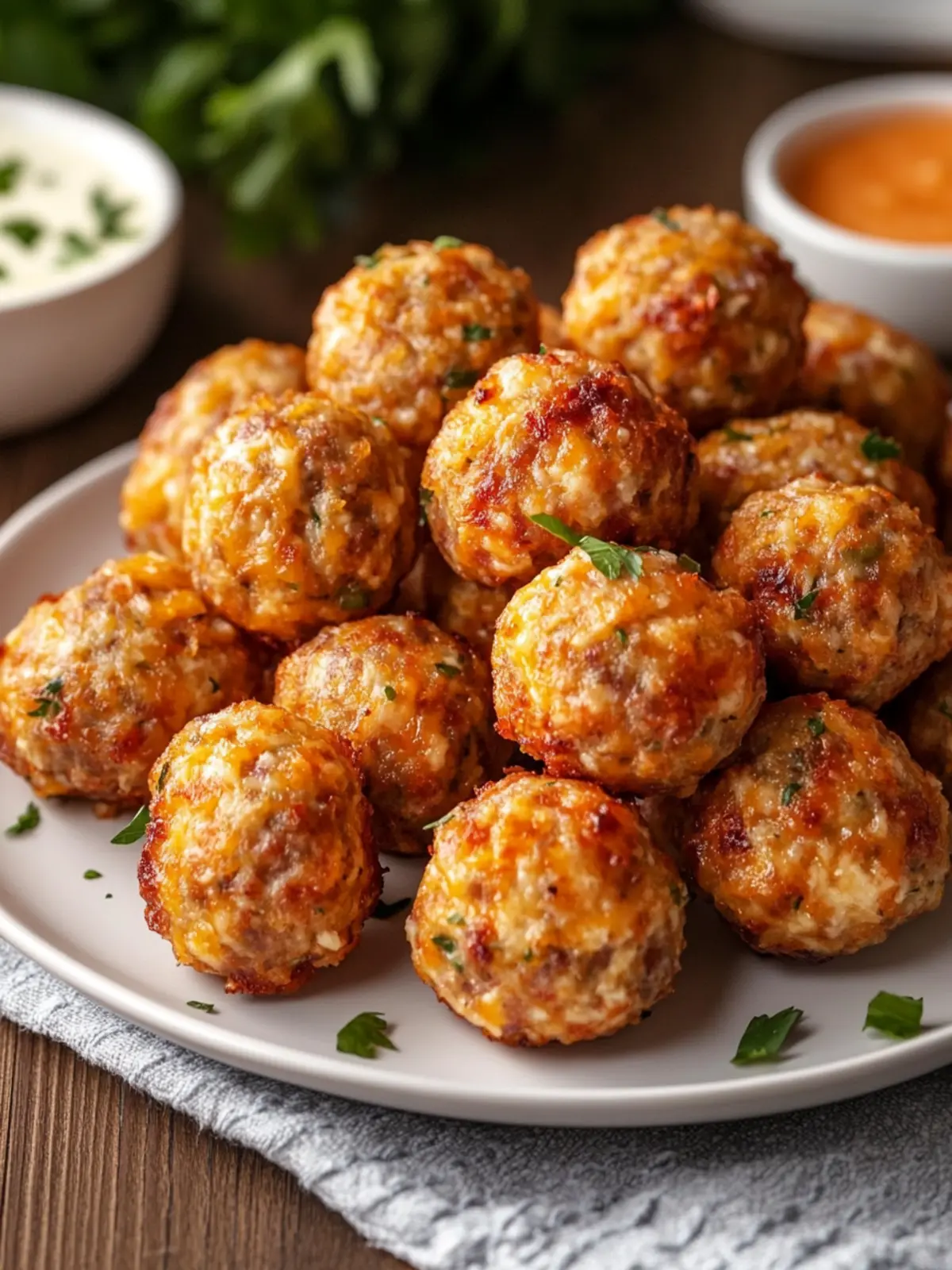 Cheddar Bay Sausage Balls: Comfort Food for Every Gathering 5 Cheddar Bay Sausage Balls