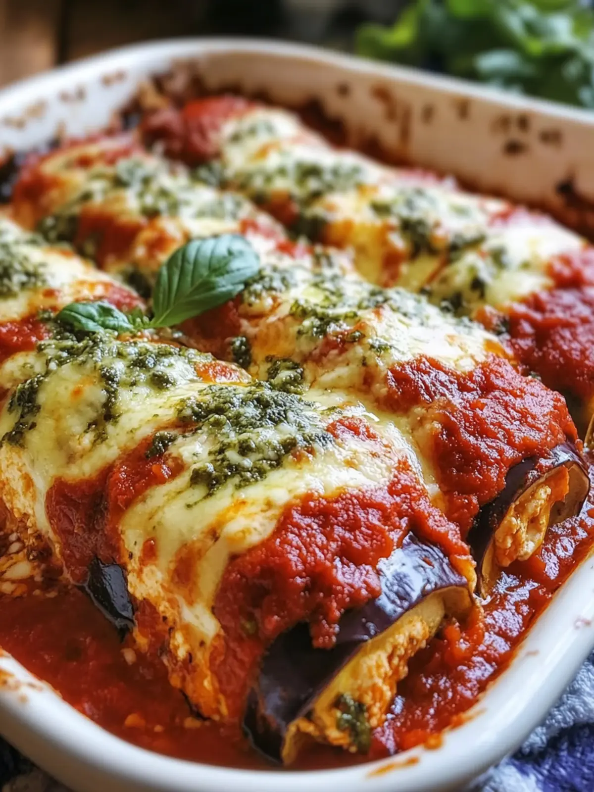 Baked Eggplant Rollatini with Ricotta & Marinara Magic Delight 5 Baked Eggplant Rollatini with Ricotta & Marinara Magic