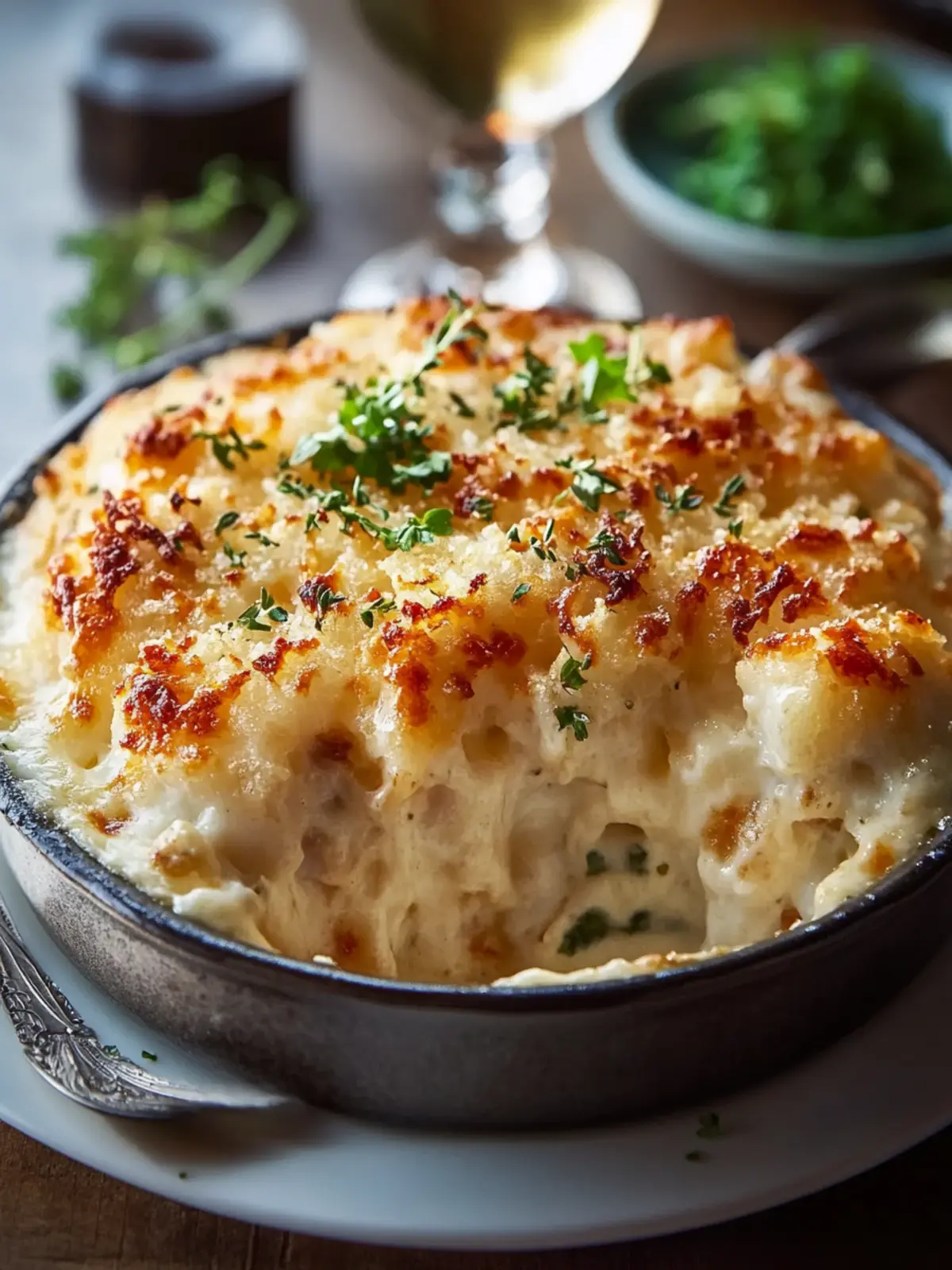 Decadent Cheesy Jumbo Lump Crab Au Gratin to Delight You 2 Cheesy Jumbo Lump Crab Au Gratin