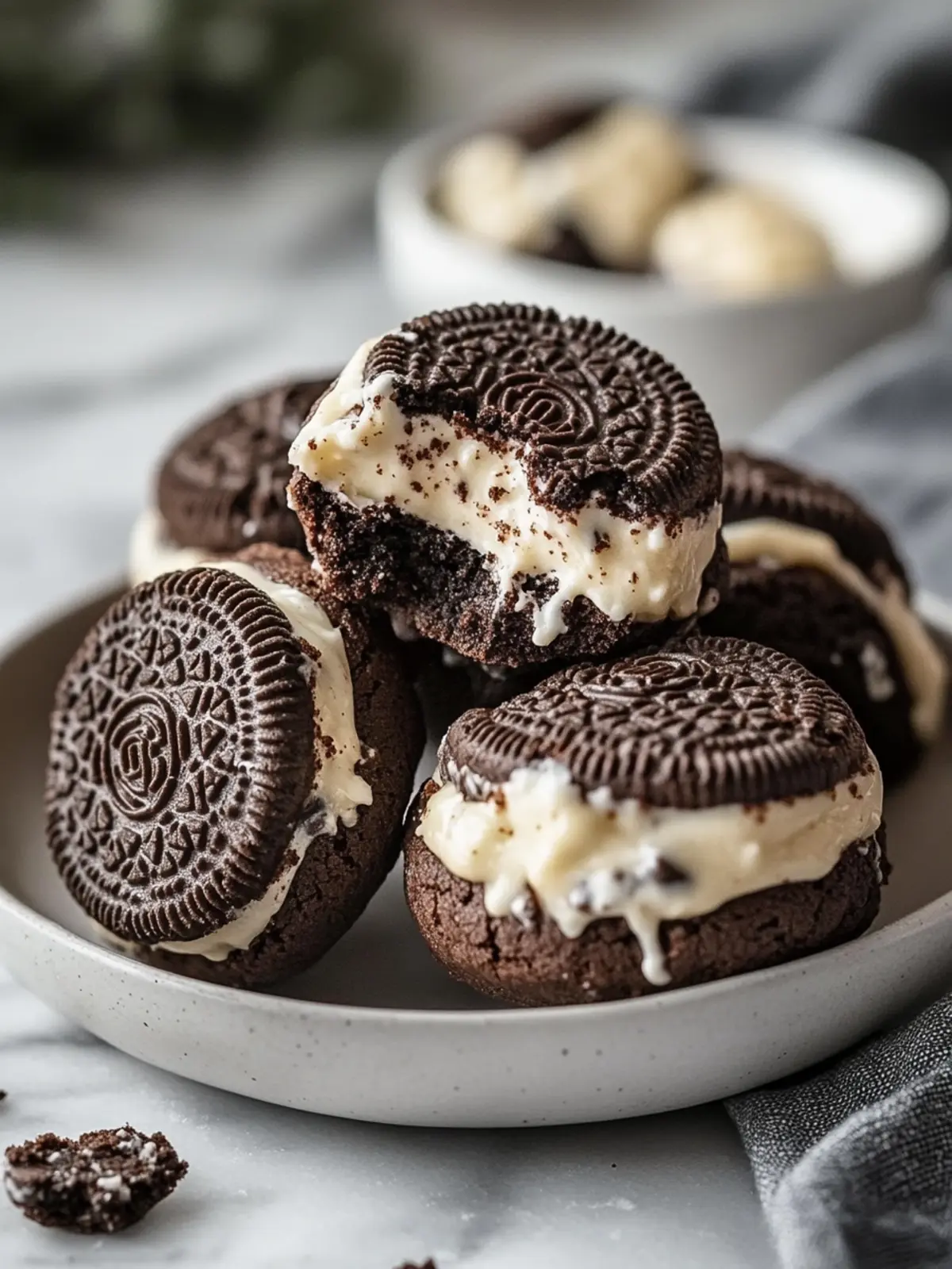 Oreo Cheesecake Cookie Bombs: A Creamy Decadent Delight 5 Oreo Cheesecake Cookie Bombs