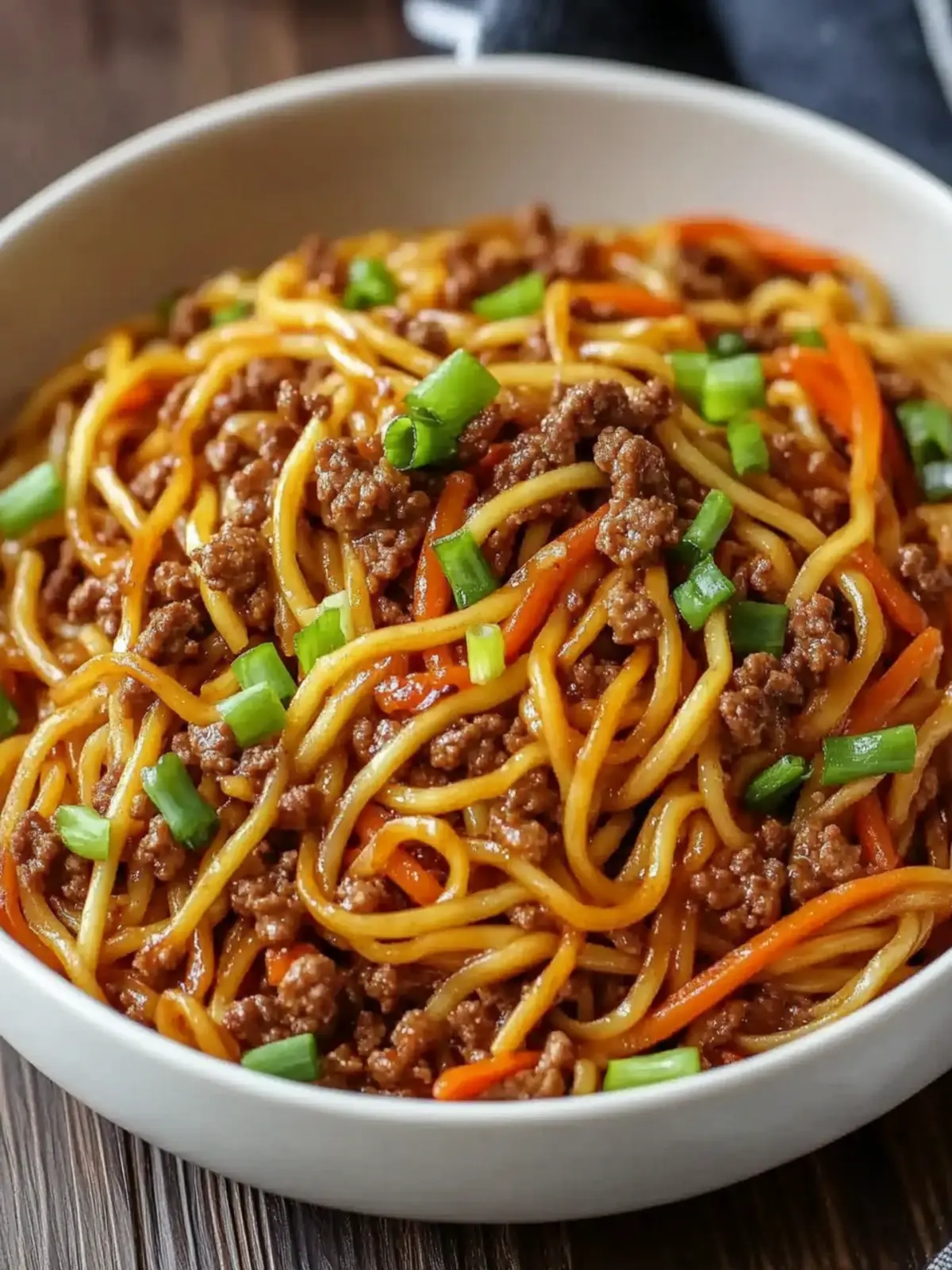 Savory Ground Beef Lo Mein Ready in Just 30 Minutes 2 Ground Beef Lo Mein