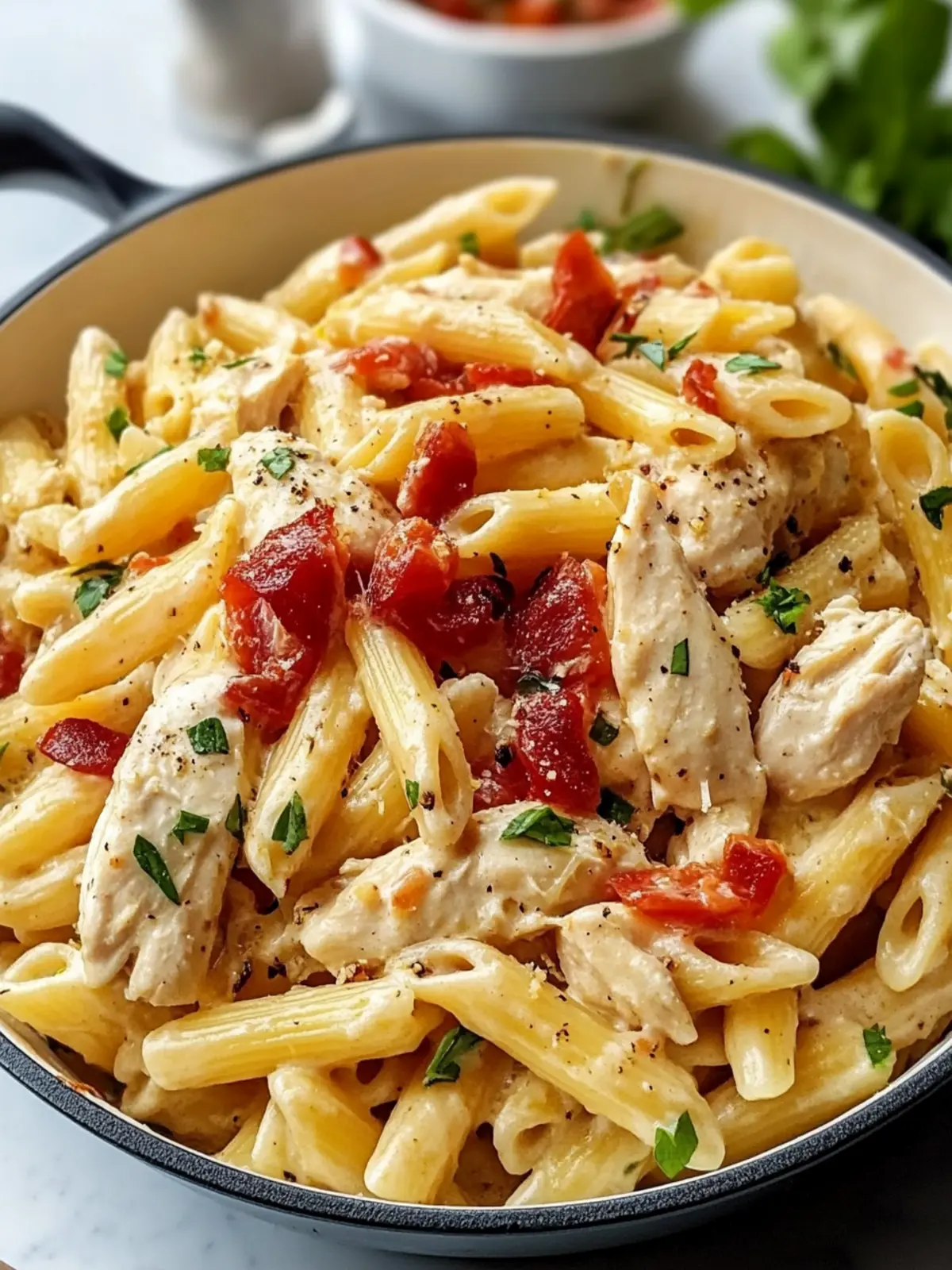 Irresistibly Creamy Crack Chicken Penne One Pot Pasta Delight 4 Crack Chicken Penne One Pot Pasta