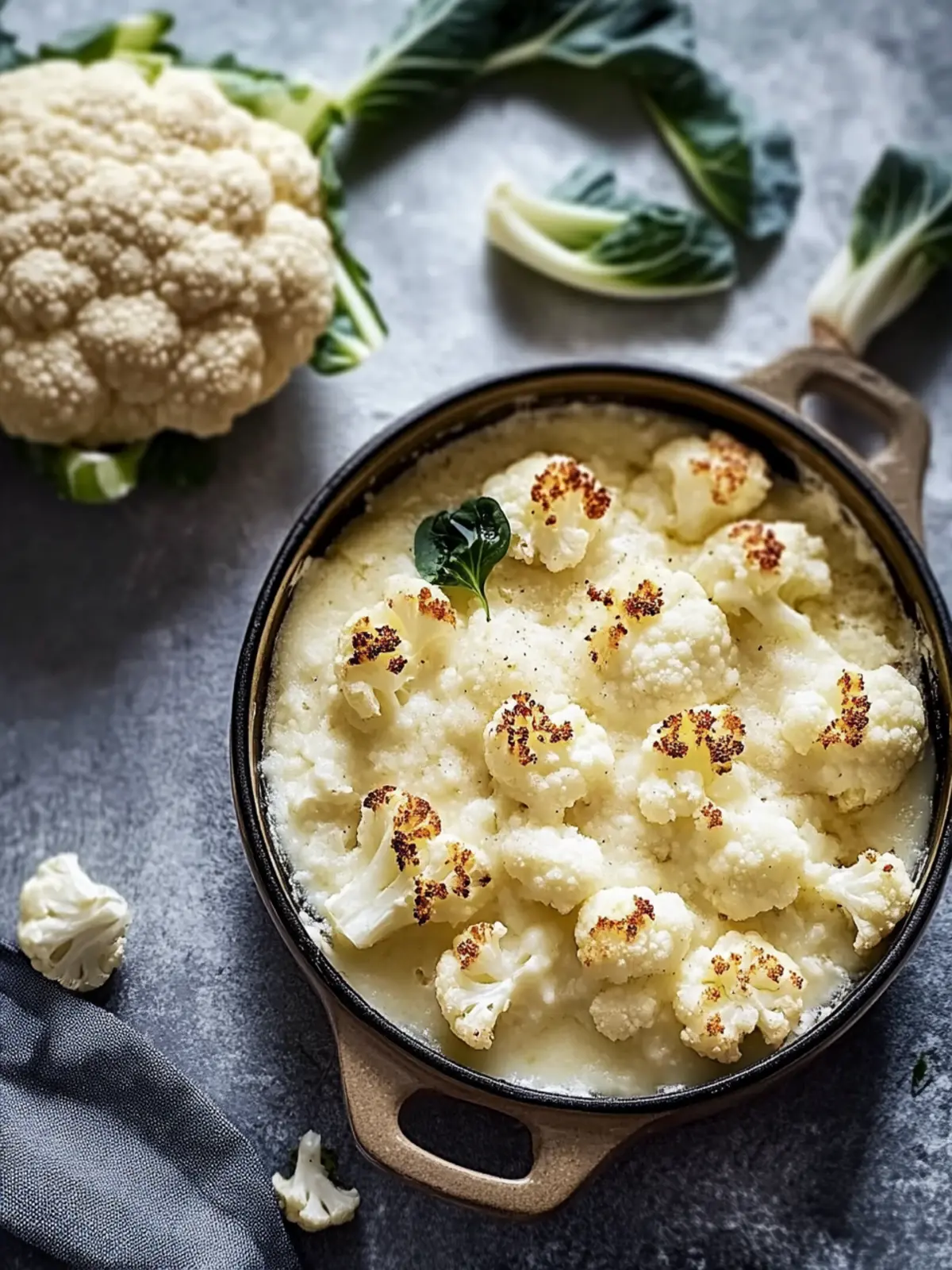 Creamy Cauliflower Cheese Bake for Guilt-Free Comfort 4 Cauliflower Cheese