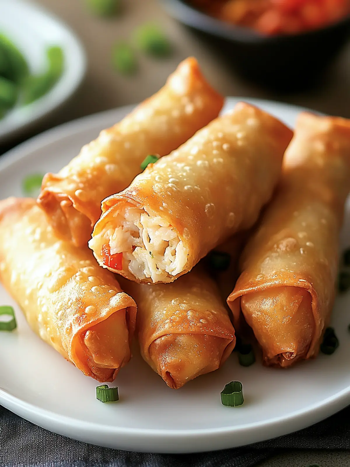 Crispy Crab Rangoon Egg Rolls: Your New Favorite Appetizer 2 Crab Rangoon Egg Rolls