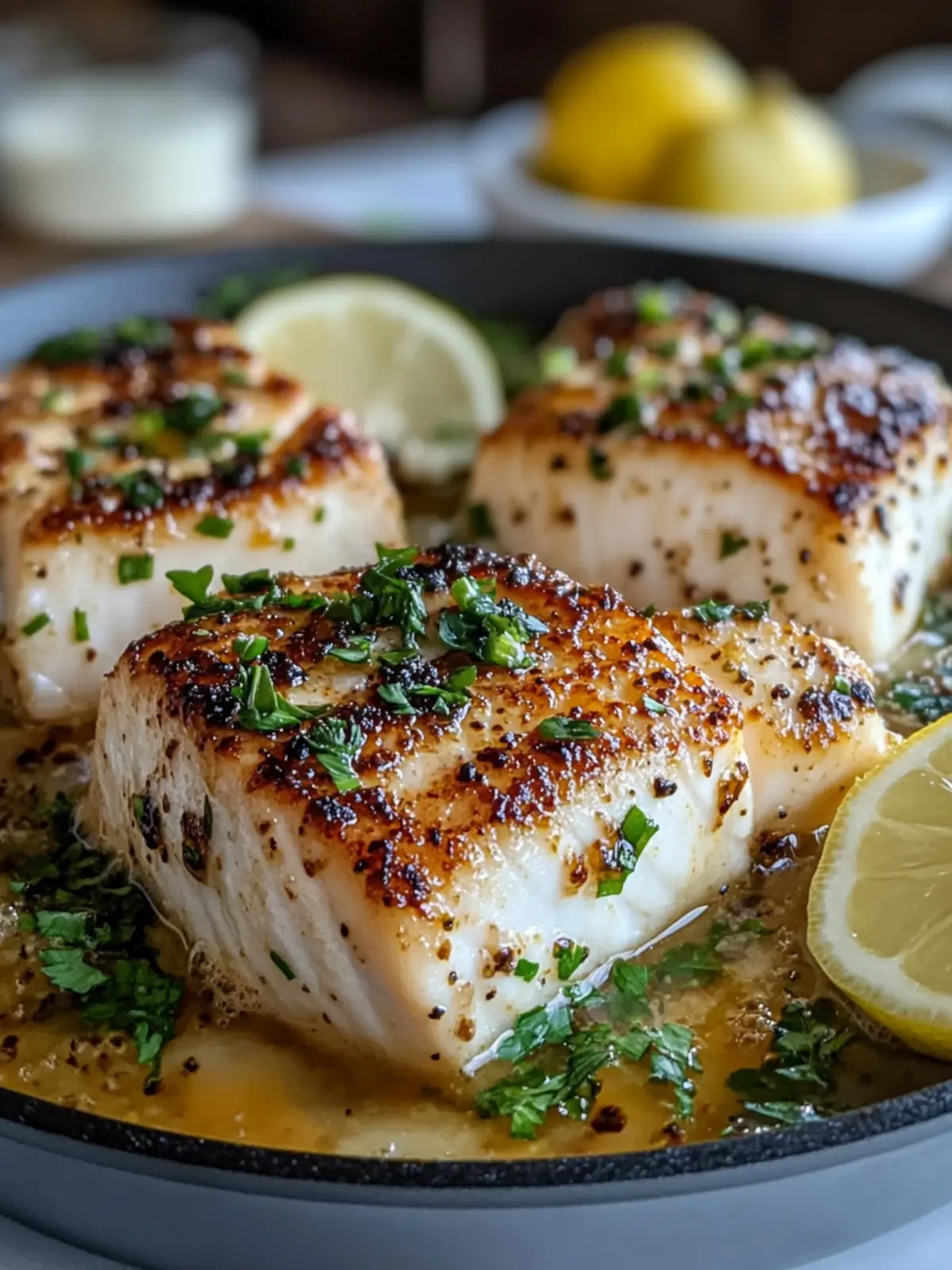 Garlic Butter Mahi Mahi Skillet: Quick & Delicious Dinner Bliss 3 Garlic Butter Mahi Mahi Skillet