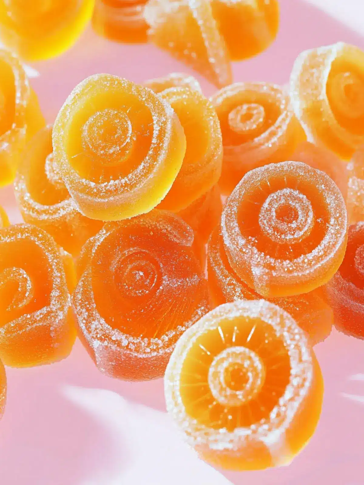 Orange Jelly Candy – 4 Ingredients for a Tasty Vegan Treat 2 Orange Jelly Candy – 4 Ingredients!