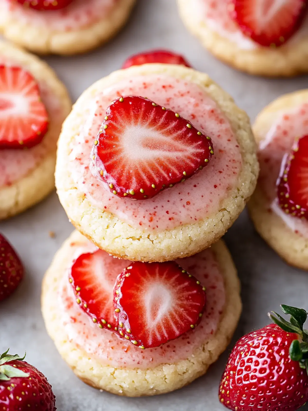 Delicious Strawberry Shortbread Cookies You'll Crave Forever 5 Strawberry Shortbread Cookies