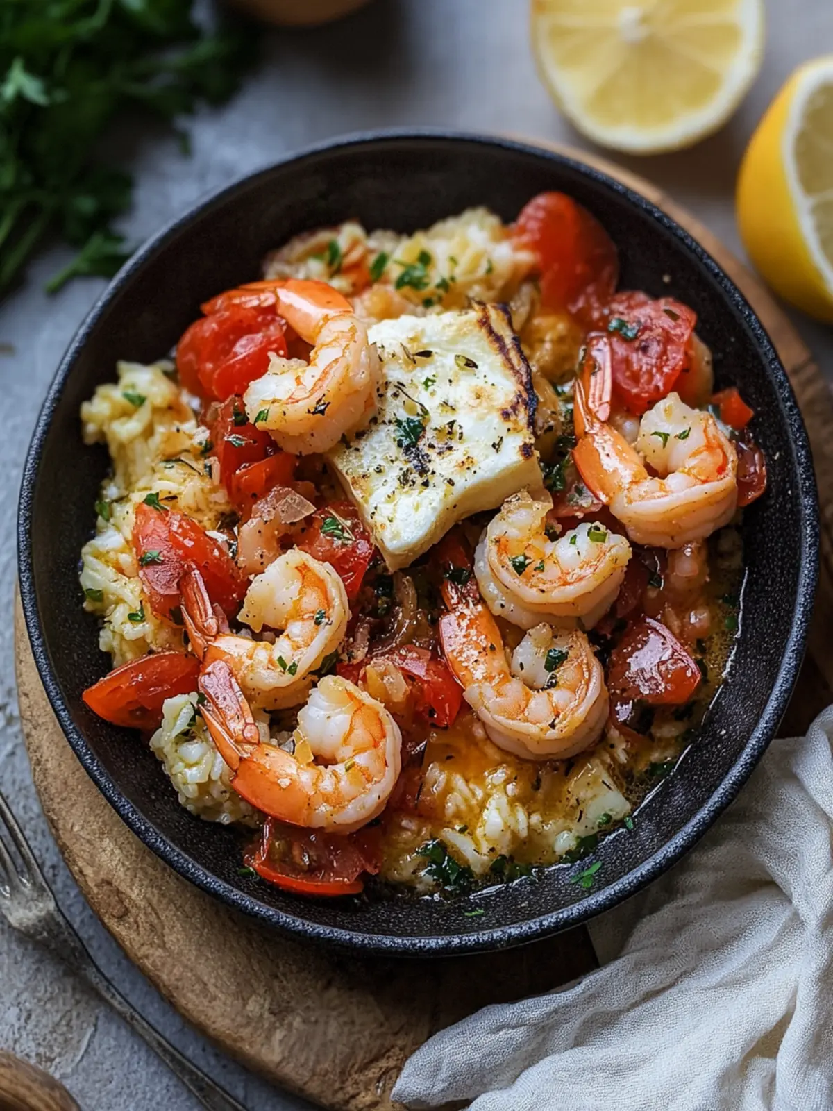 Savory Shrimp Saganaki: Quick Mediterranean Delight at Home 5 Shrimp Saganaki