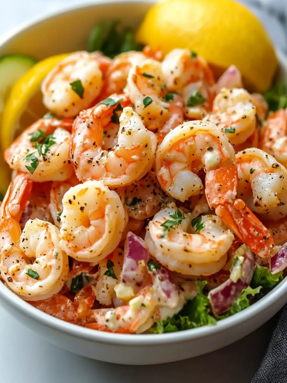 New York Deli Shrimp Salad Recipe: Creamy Summer Delight 2 New York Deli Shrimp Salad Recipe