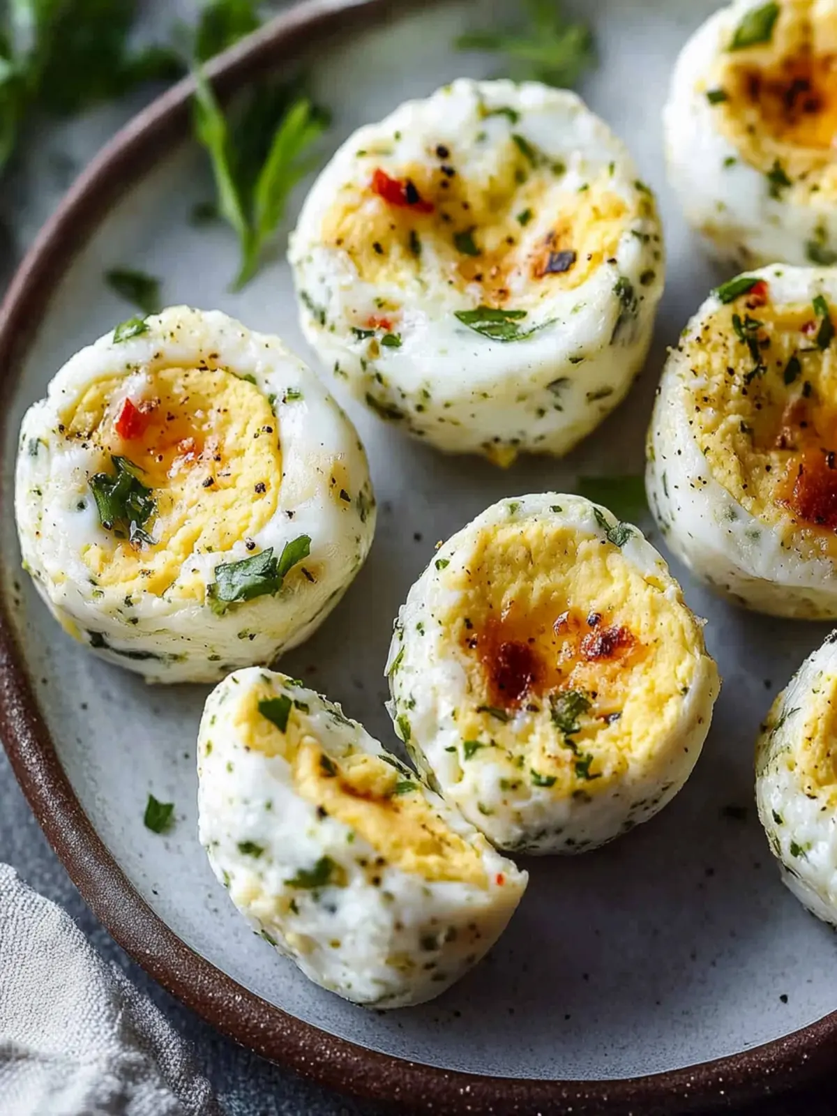 High Protein Egg White Bites With Cottage Cheese Delight 2 High Protein Egg White Bites With Cottage Cheese
