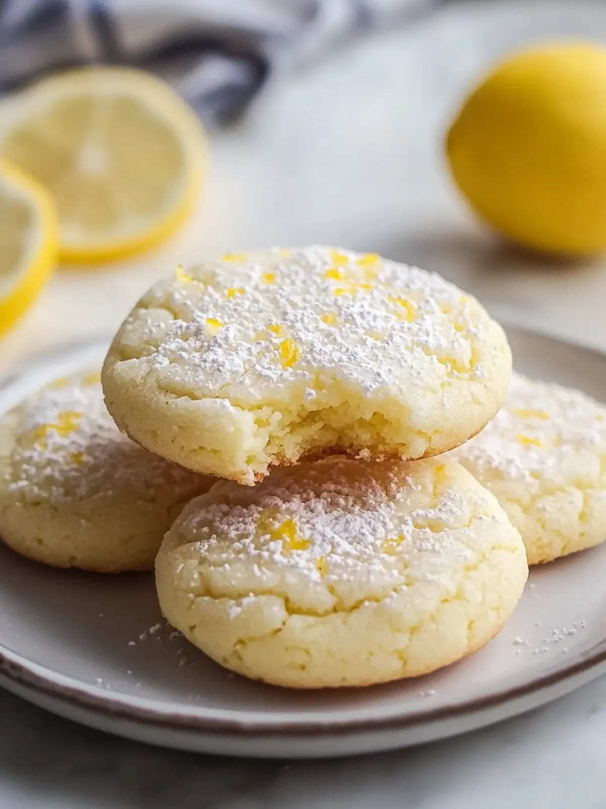 Perfect Sour Cream Lemon Cookies That Melt in Your Mouth 2 Perfect Sour Cream Lemon Cookies