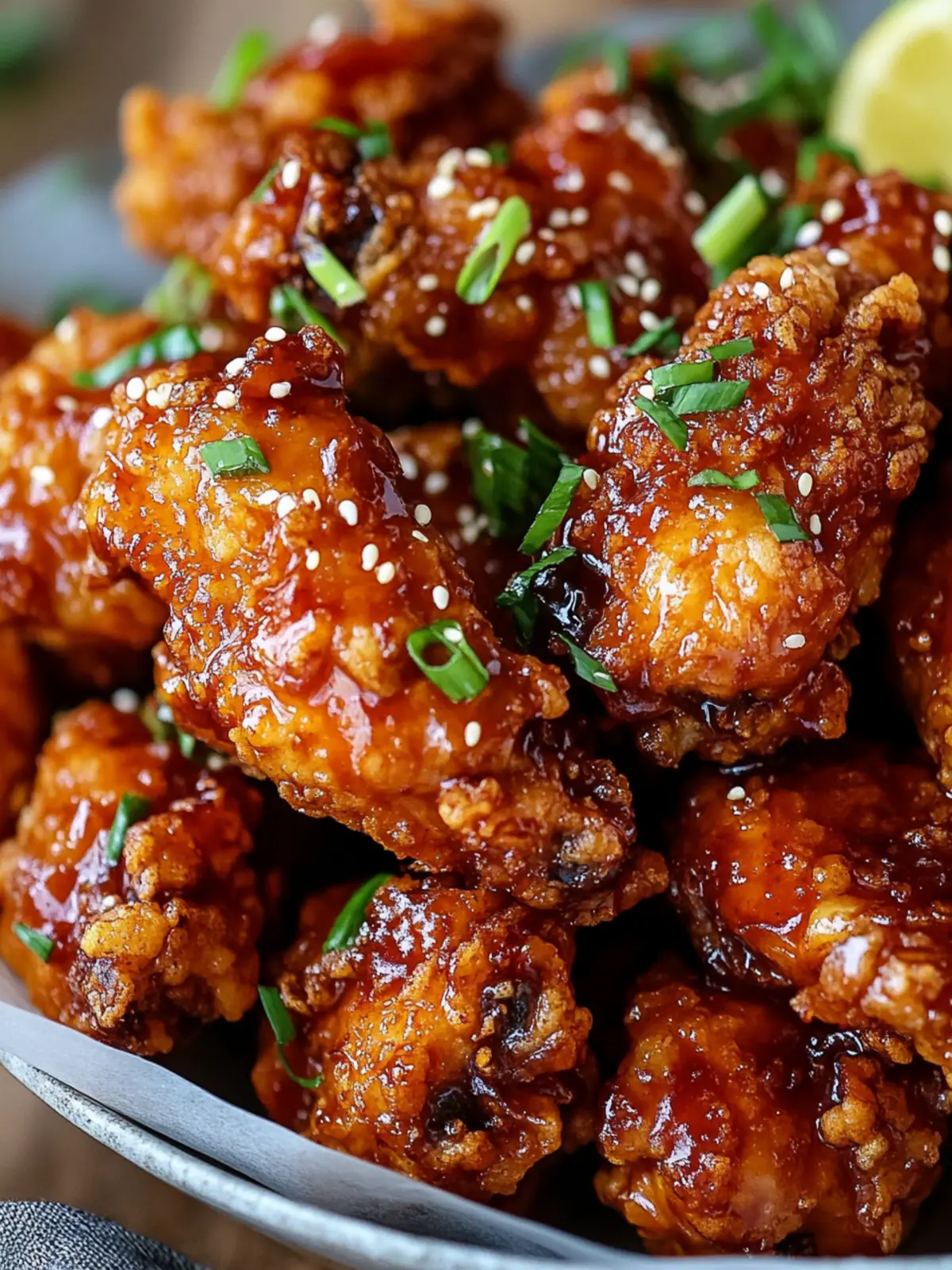 Crispy Korean Fried Chicken Recipe with Sweet Gochujang Sauce 2 Korean Fried Chicken Recipe
