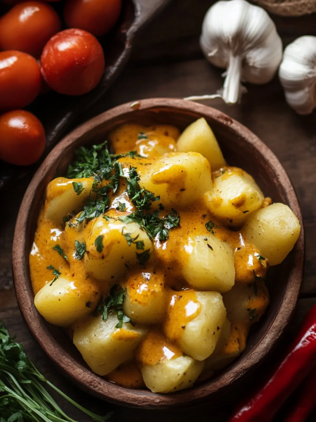 Creamy Patatas Mozárabes: Quick & Easy Spanish Delight 3 Patatas Mozárabes