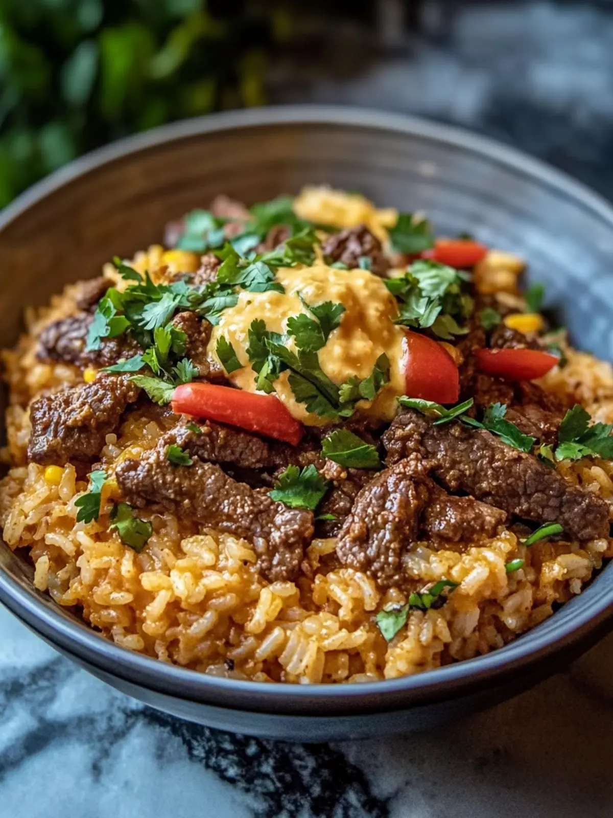 Ultimate Steak Queso Rice: A Cozy Cheesy Delight 5 Steak Queso Rice