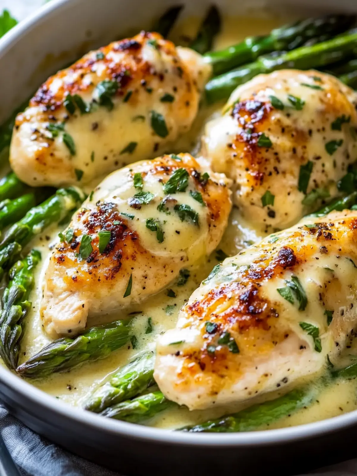 Creamy Baked Chicken and Asparagus for Cozy Family Nights 5 Creamy Baked Chicken and Asparagus