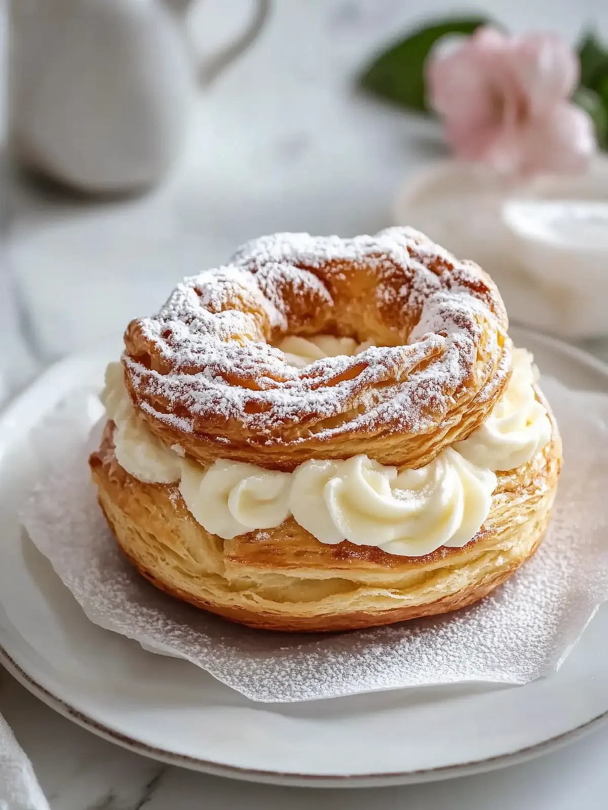Irresistible Classic Paris Brest Pastry with Praline Delight 2 Classic Paris Brest Pastry