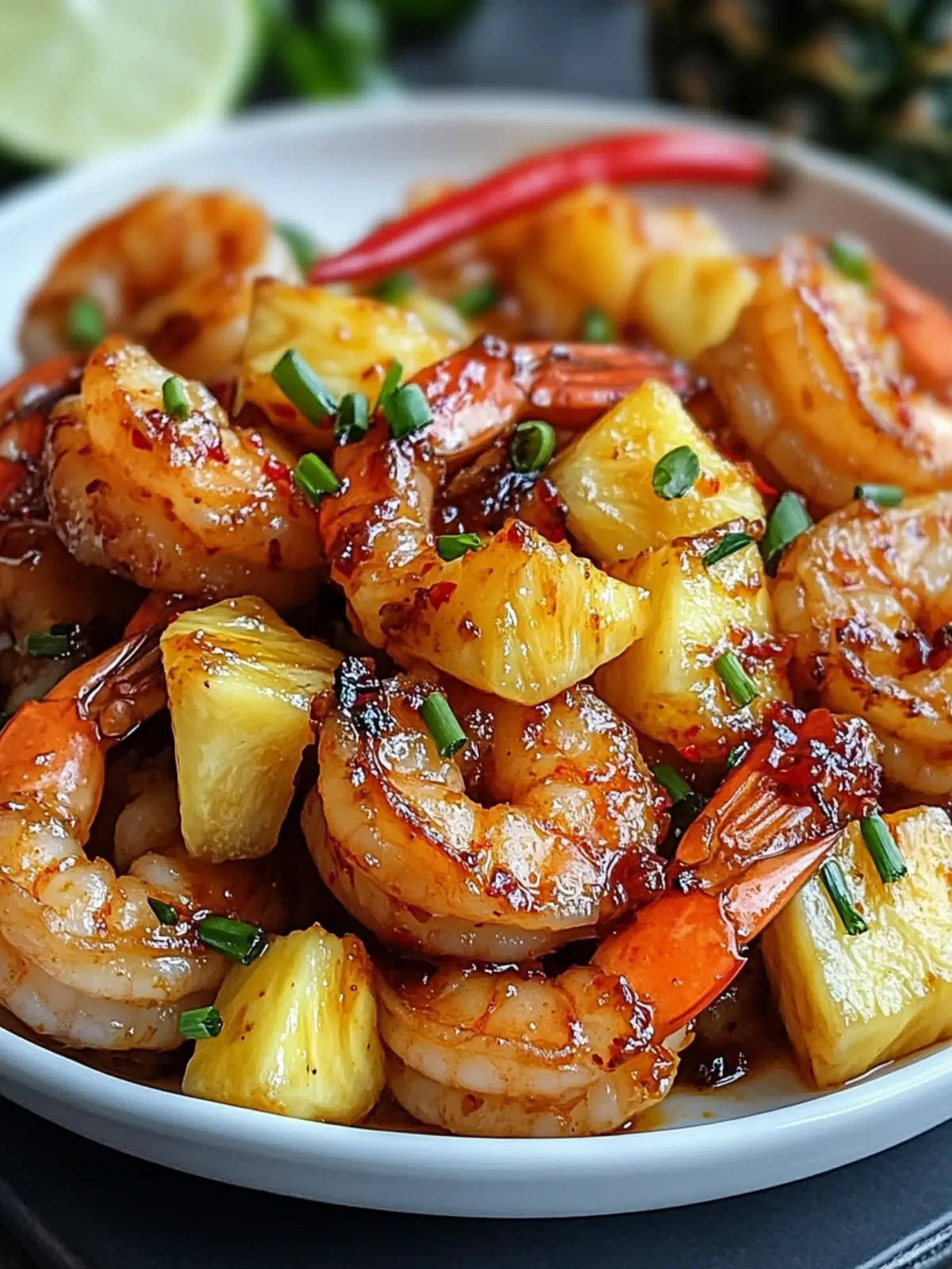 Sweet Chili Pineapple Shrimp: Quick Tropical Bliss at Home 2 Sweet Chili Pineapple Shrimp