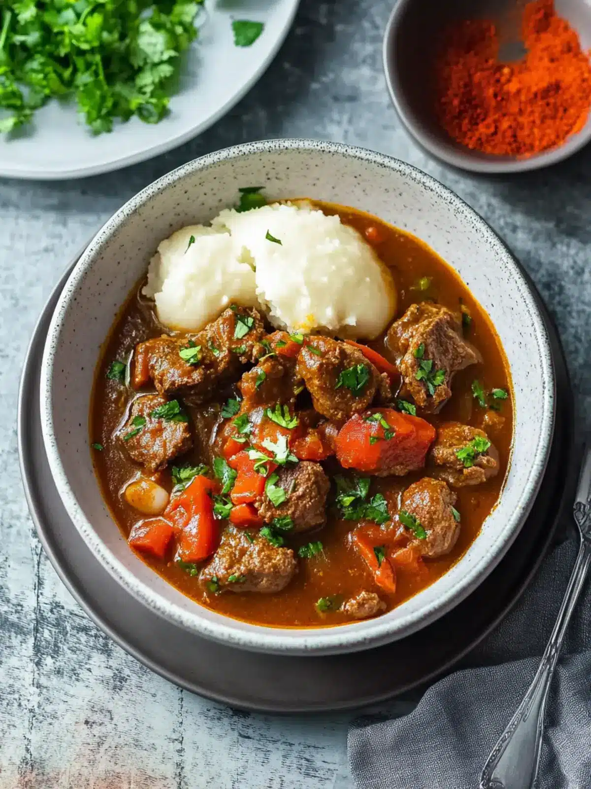 Comforting Deutsches Gulasch mit Roter Paprika for Chilly Nights 5 Deutsches Gulasch mit roter Paprika