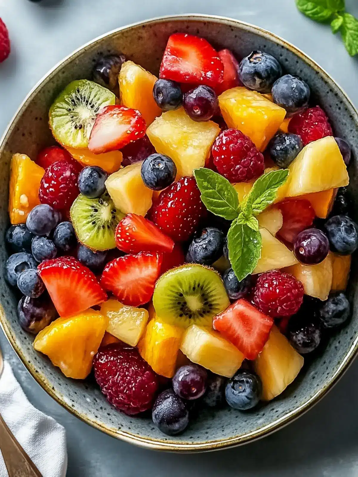 Easy Fruit Salad with Creamy Pudding for Instant Joy 4 Easy Fruit Salad